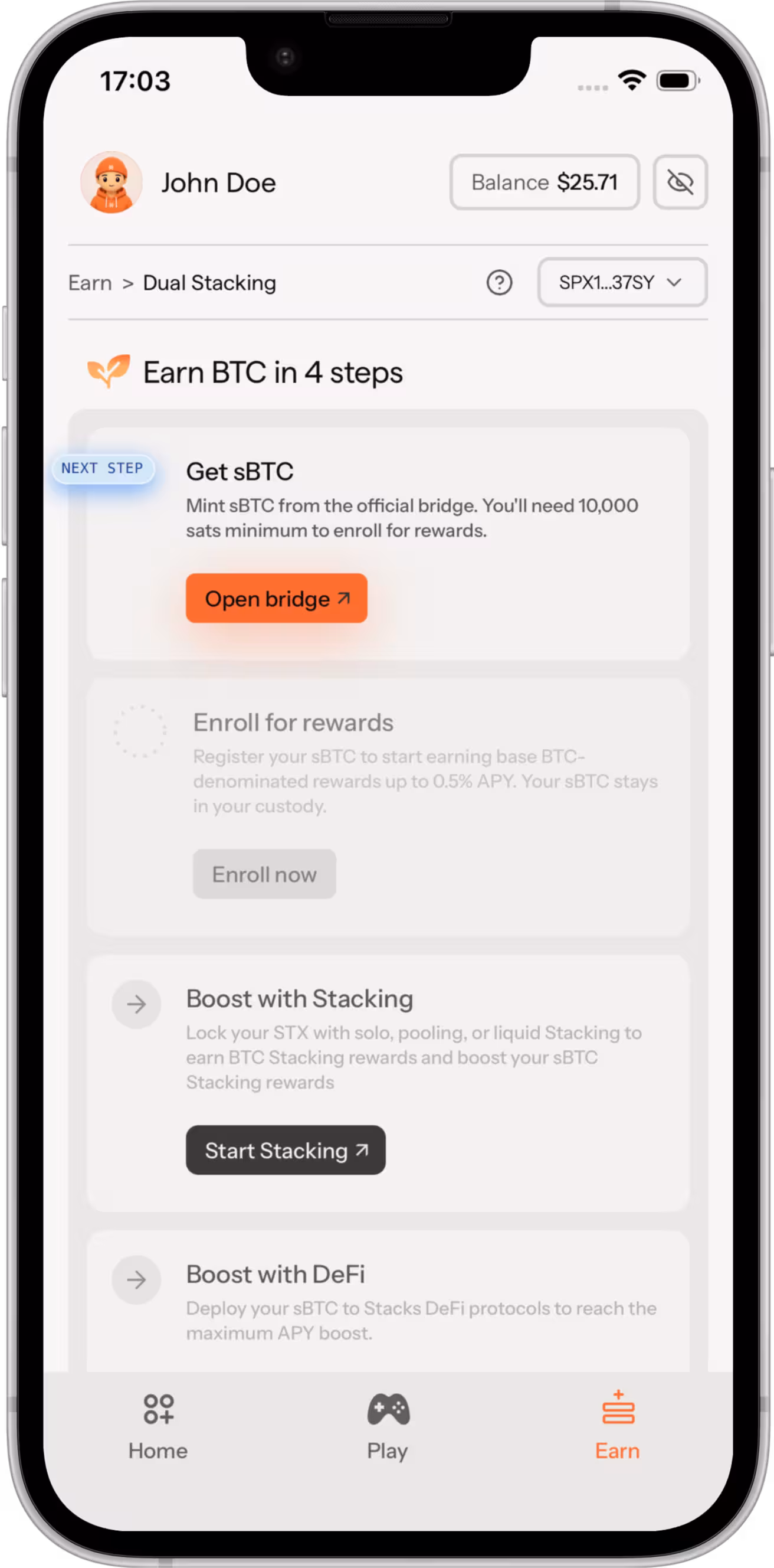 Dual Stacking screen
